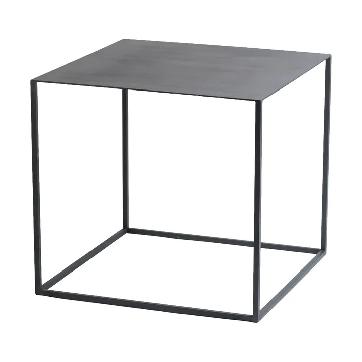 Cubic sidobord - Svart, 43x43x40 cm - Mette Ditmer