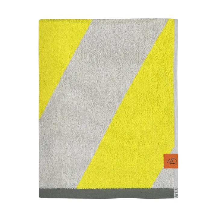 Diagonal handduk - Yellow, 50x90 cm - Mette Ditmer
