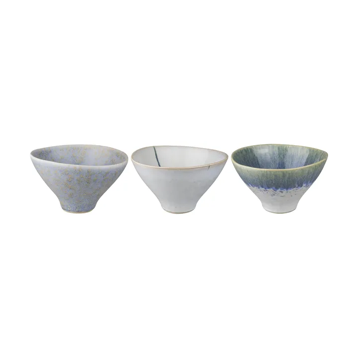 Elements skål medium Ø15,5 cm 3 delar - Blue - Mette Ditmer