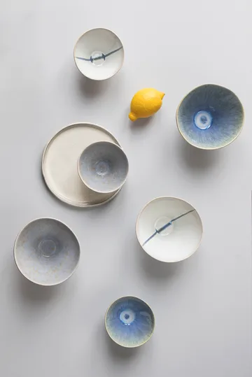 Elements skål medium Ø15,5 cm 3 delar - Blue - Mette Ditmer