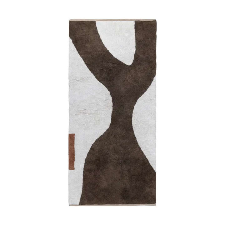 Figura matta - Brown, 50x80 cm - Mette Ditmer