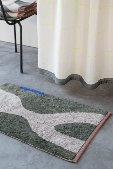 Figura matta - Dark olive, 50x80 cm - Mette Ditmer