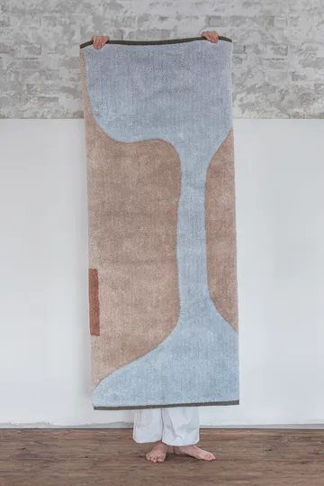 Figura matta - Light blue, 70x150 cm - Mette Ditmer