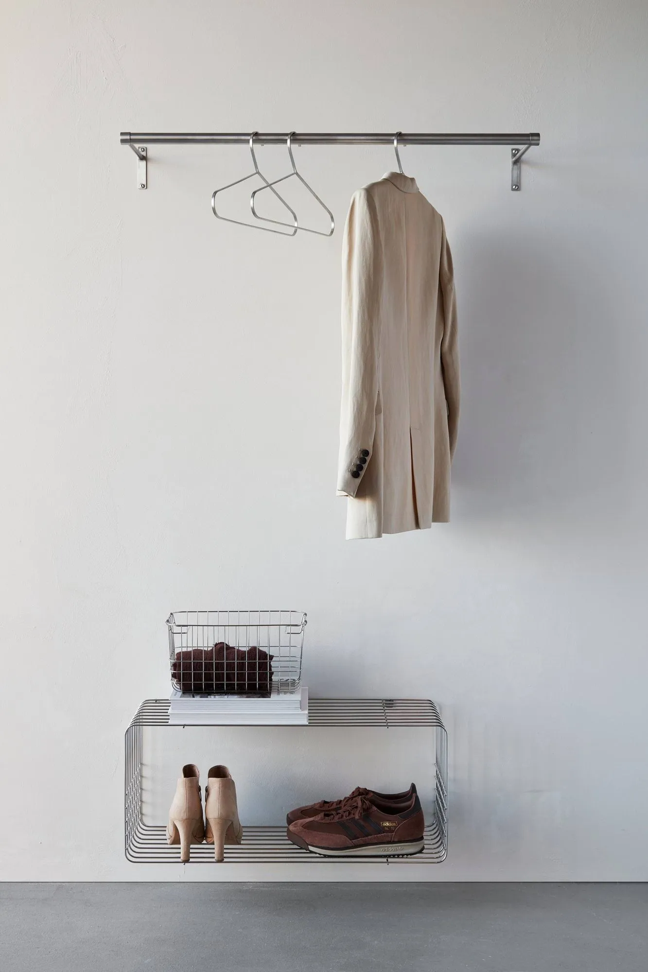 Hang-it galge 2-pack, Silverfärgad Mette Ditmer