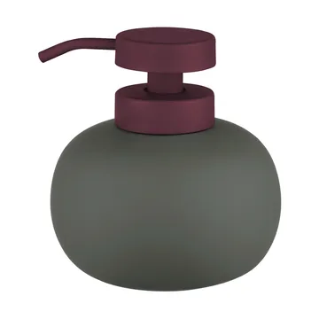 Lotus play tvålpump låg, inkl 2 pumphuvuden - Dark olive - Mette Ditmer