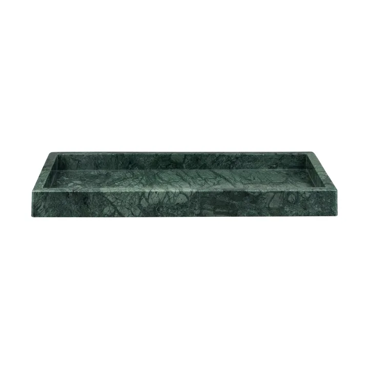 Marble dekorationsbricka 16x31 cm - Dark forest - Mette Ditmer