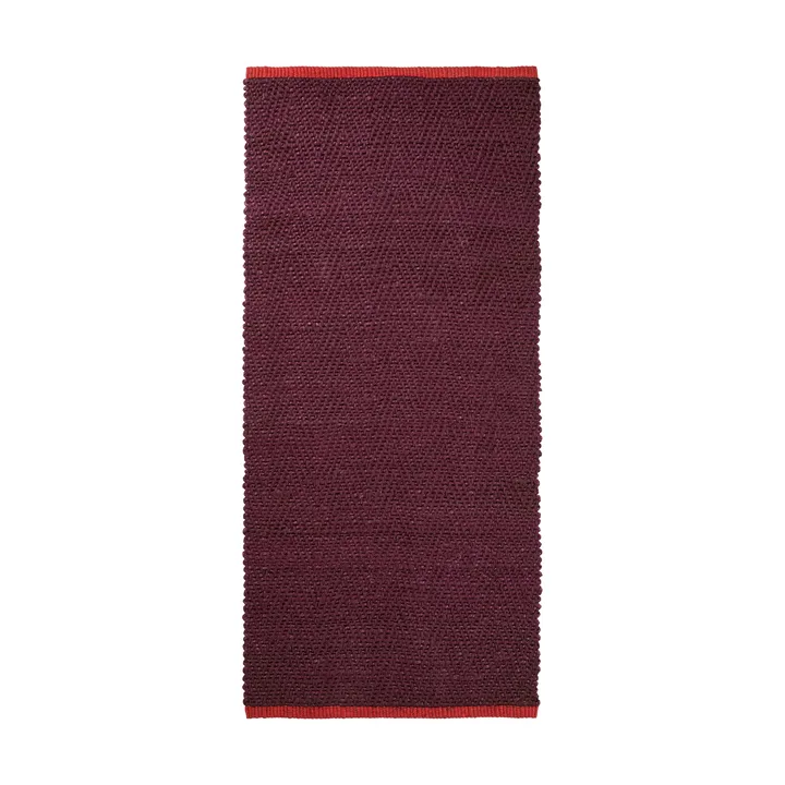 Notes gångmatta 70x150 cm - Wine - Mette Ditmer