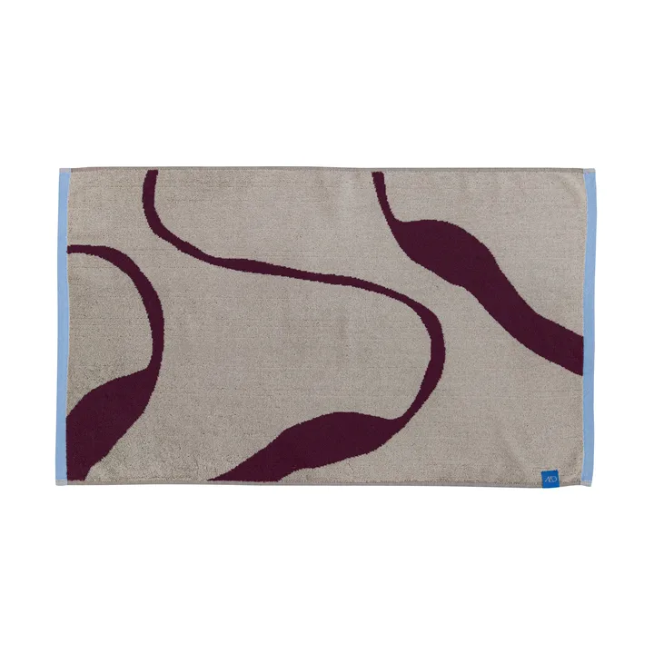 Nova Arte badrumsmatta - Wine-sand, 50x80 cm - Mette Ditmer