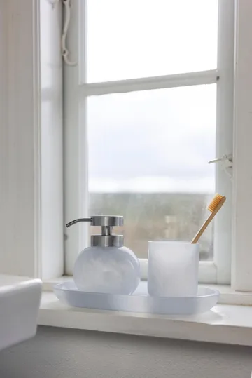 Opal bricka - Light blue, 14x25,5 cm - Mette Ditmer