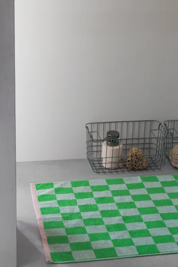 Retro badrumsmatta 50x80 cm - Classic green - Mette Ditmer