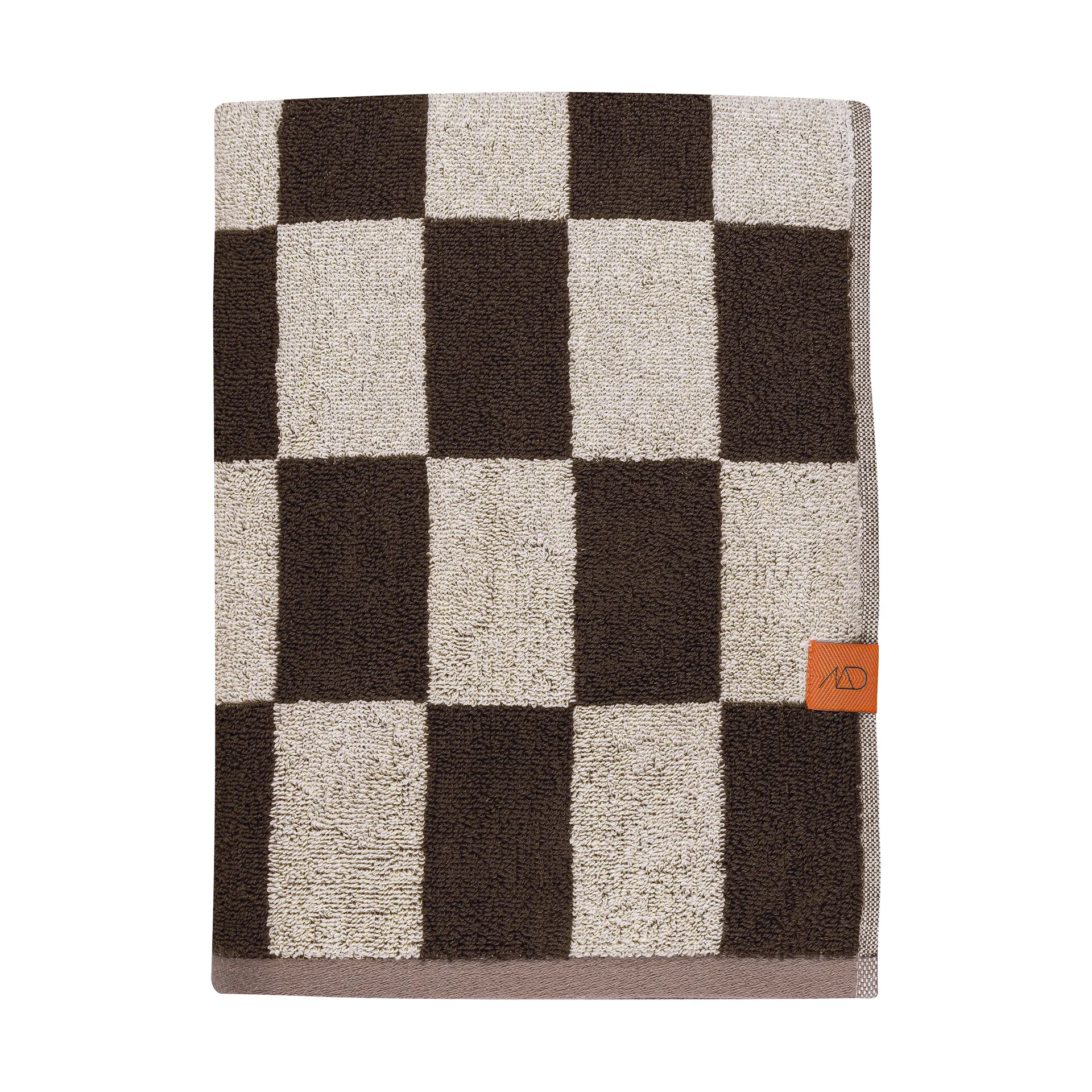 Retro handduk, Chocolate, 70x133 cm Mette Ditmer
