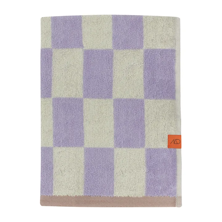 Retro handduk - Lilac, 70x133 cm - Mette Ditmer