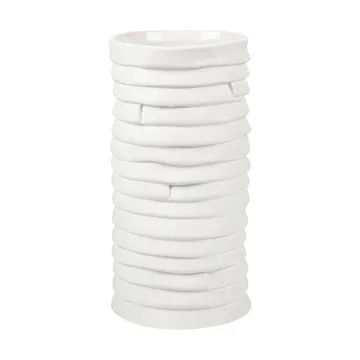 Ribbon vas large 20 cm - Off-white - Mette Ditmer