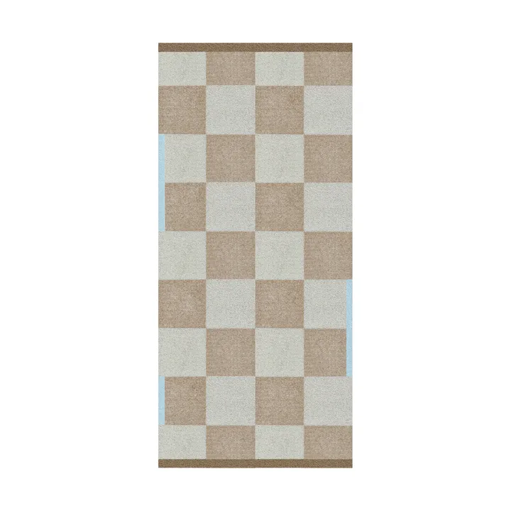 Square all-round gångmatta - Camel, 70x150 cm - Mette Ditmer