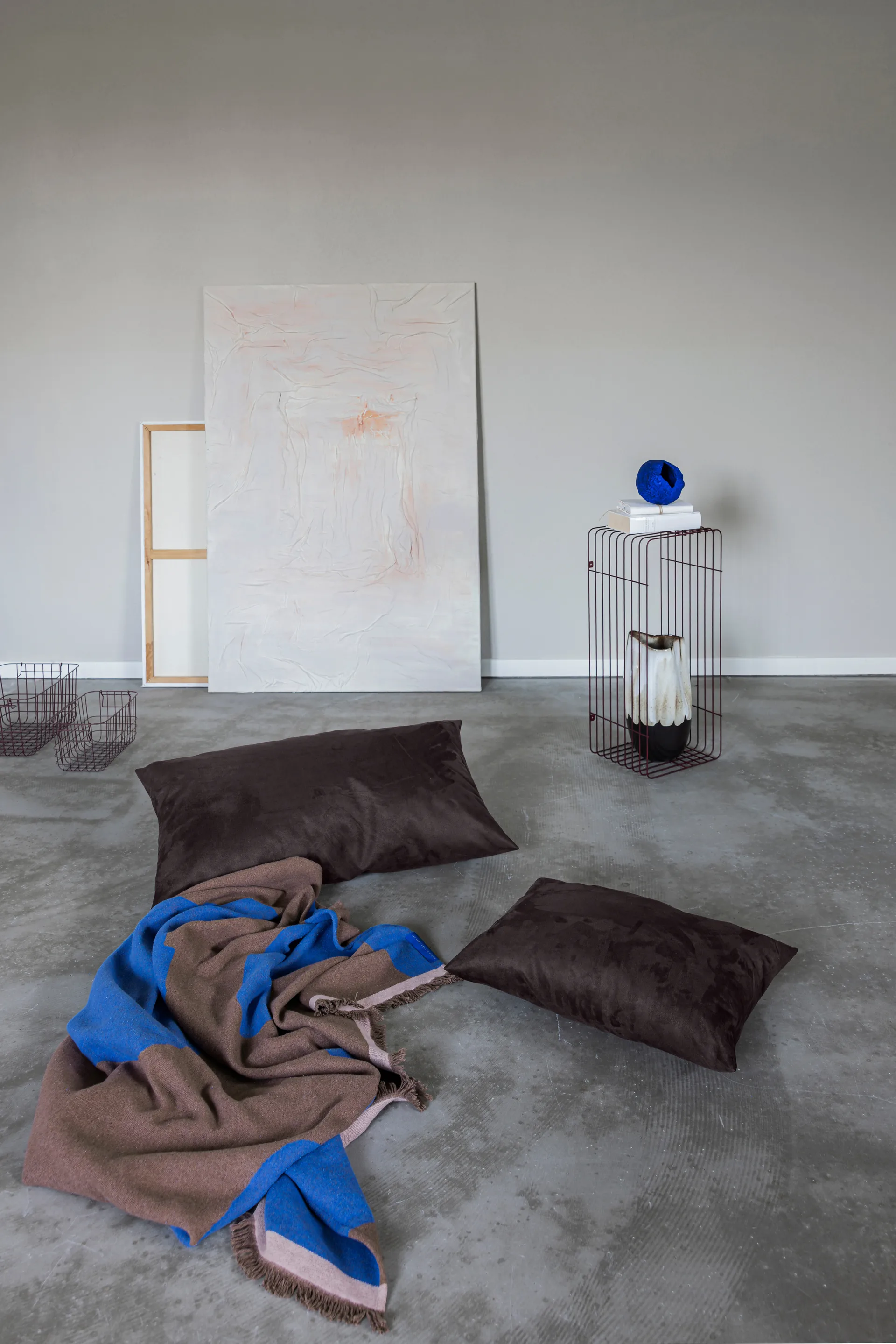 Studio pläd, Cognac, 130x175 cm Mette Ditmer