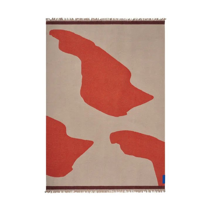 Studio pläd - Orange, 130x175 cm - Mette Ditmer