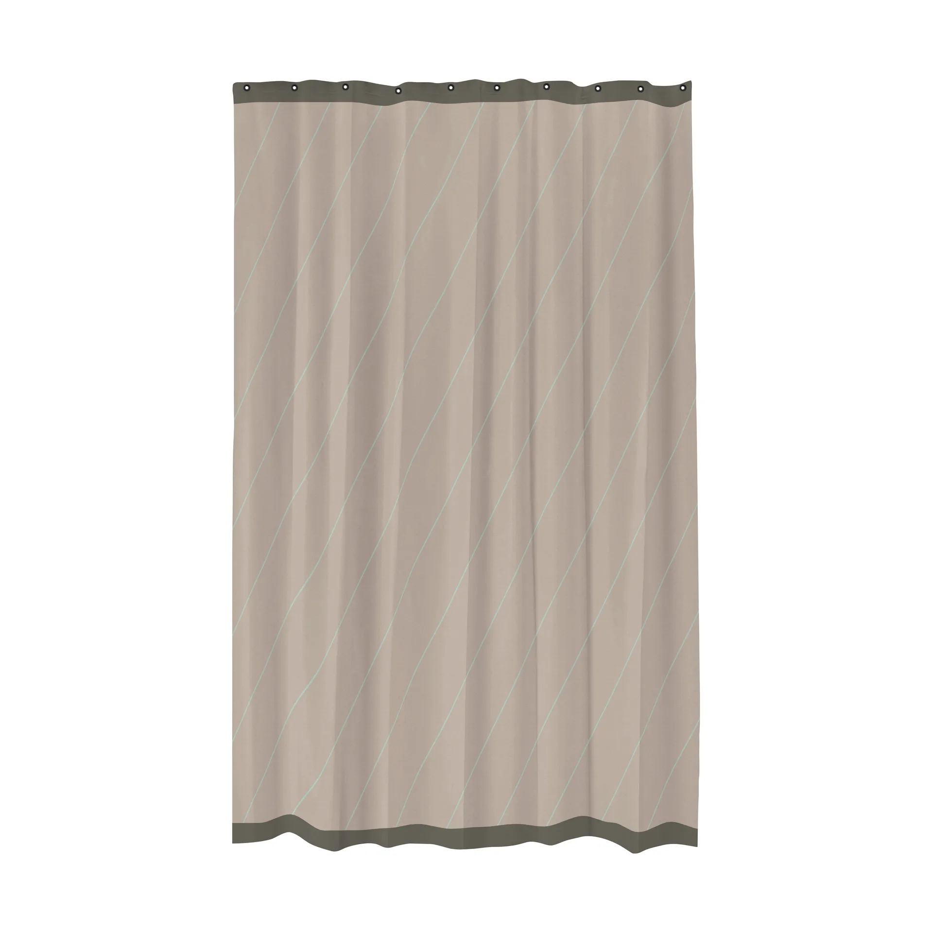 Subtle duschdraperi 150x200 cm, Mint Mette Ditmer