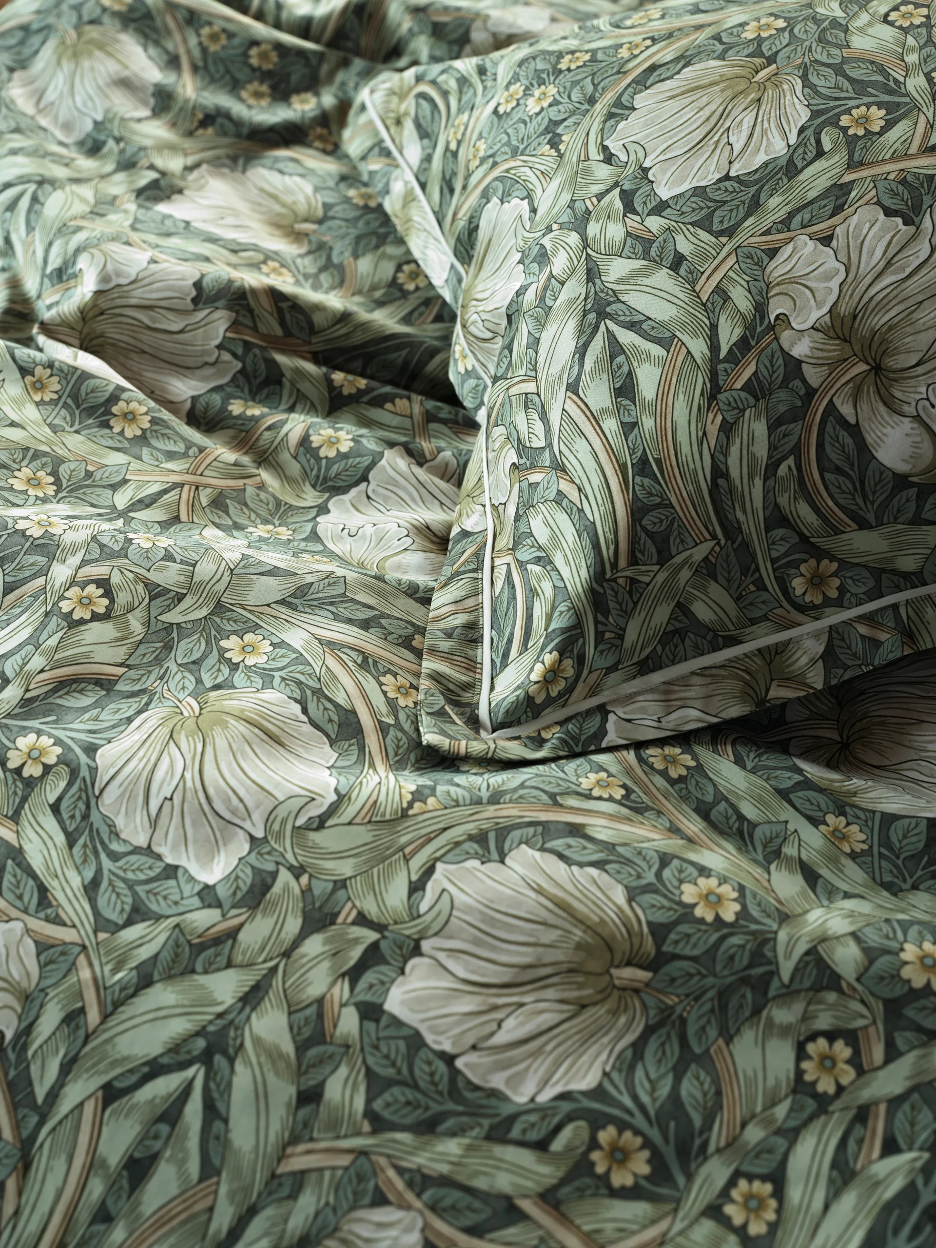 Pimpernel Påslakan, Grön, 220x220 cm Mille Notti