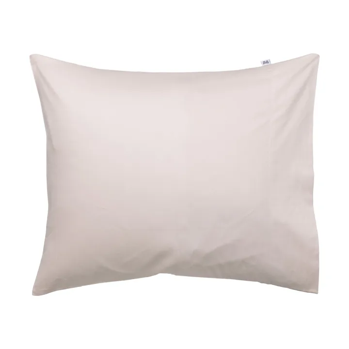 Satina plain örngott - Rosa, 50x60 cm - Mille Notti