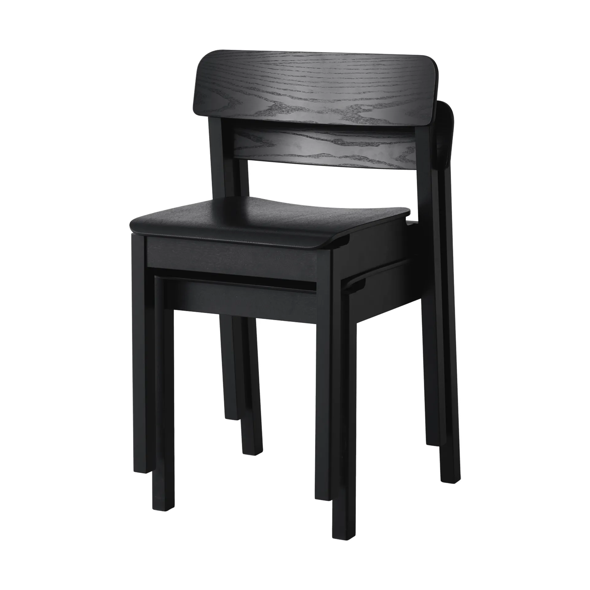 Everyday Chair stol, Black MOEBE
