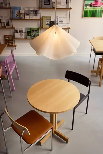 KUMU cafébord - Oljad ek, Ø65 cm - MOEBE