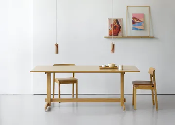 KUMU matbord - Oljad ek, 90x220 cm - MOEBE