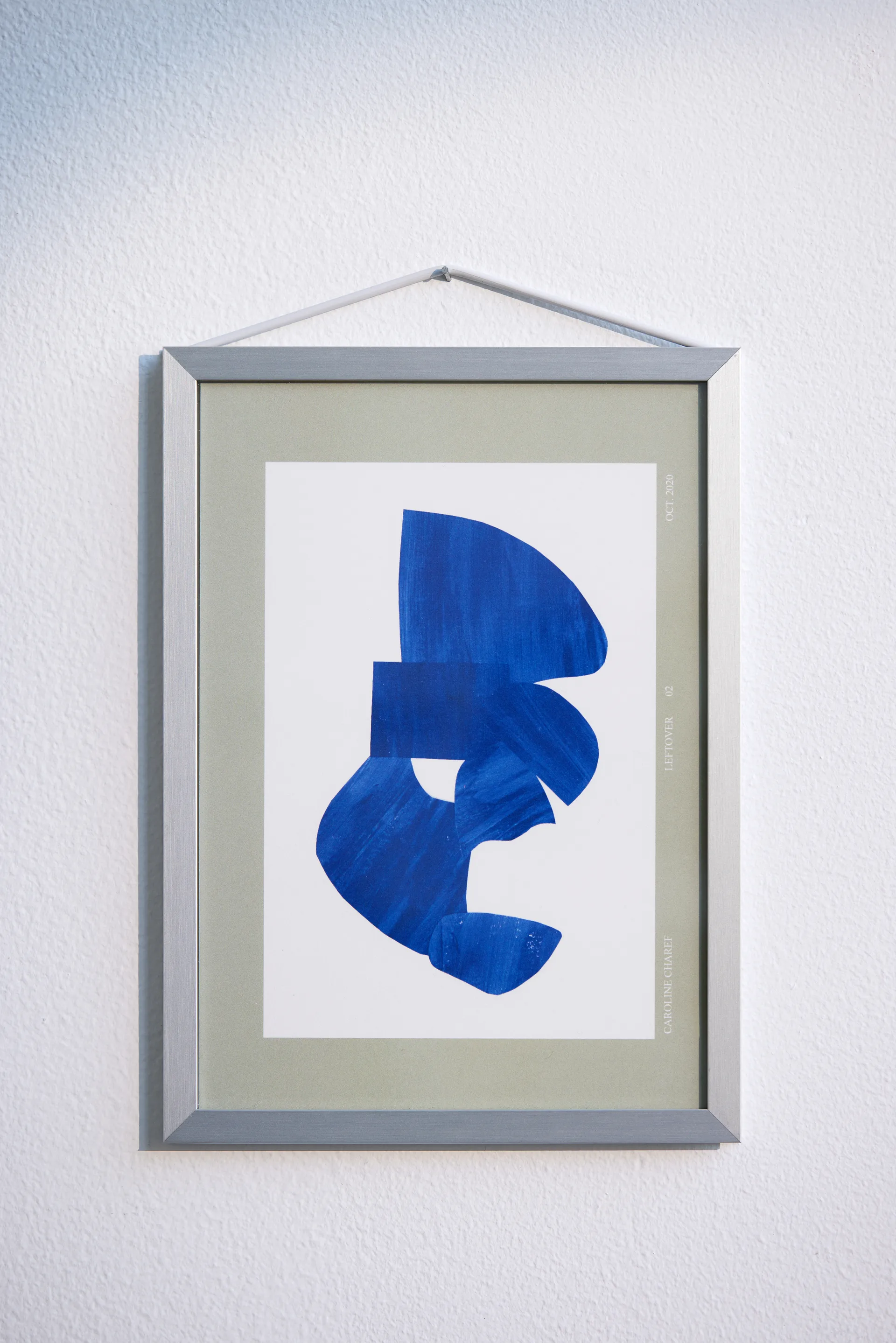 Moebe ram A4 22,6x31,3 cm, Brushed aluminium MOEBE
