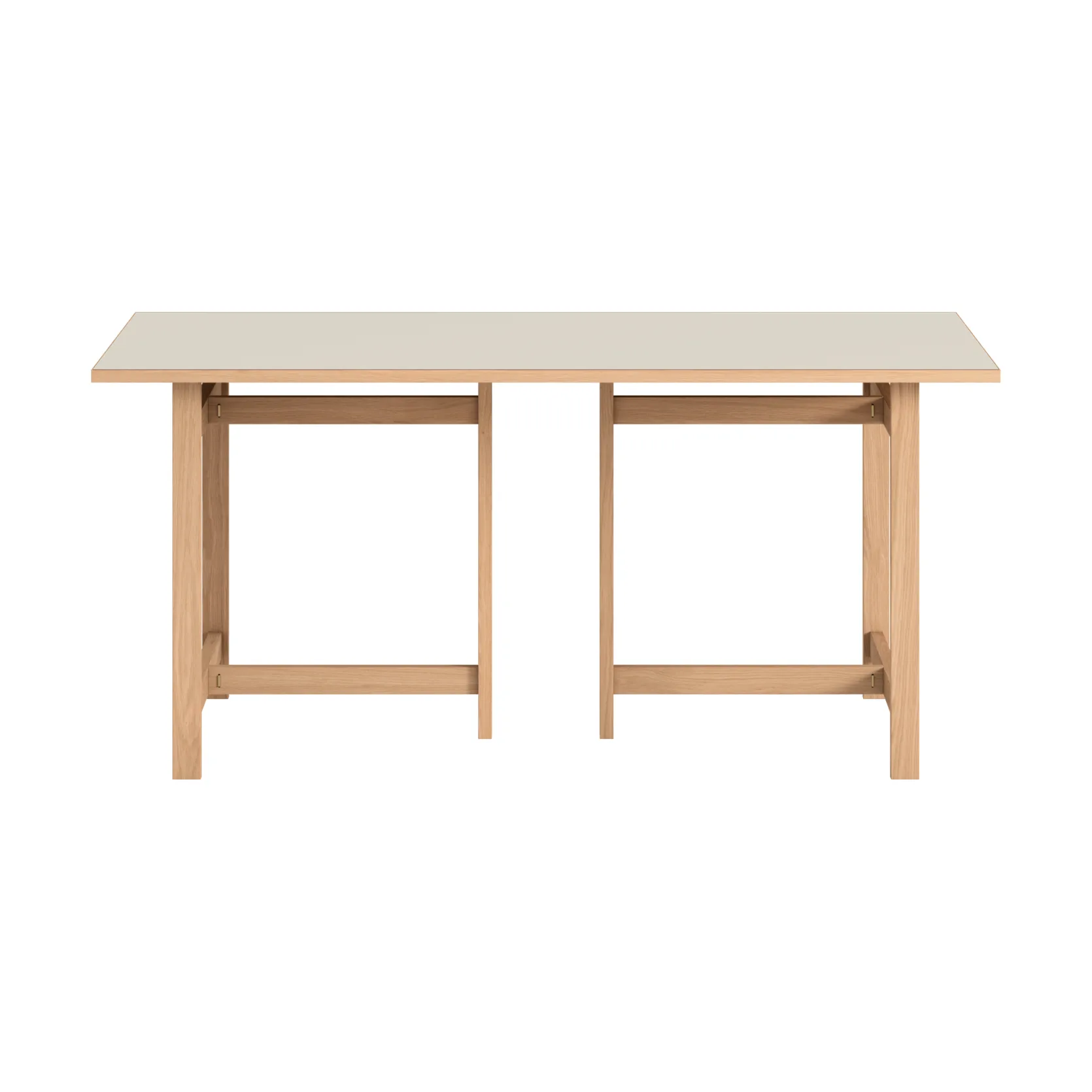 Moebe Rectangular matbord, Light grey, 160x90 cm MOEBE