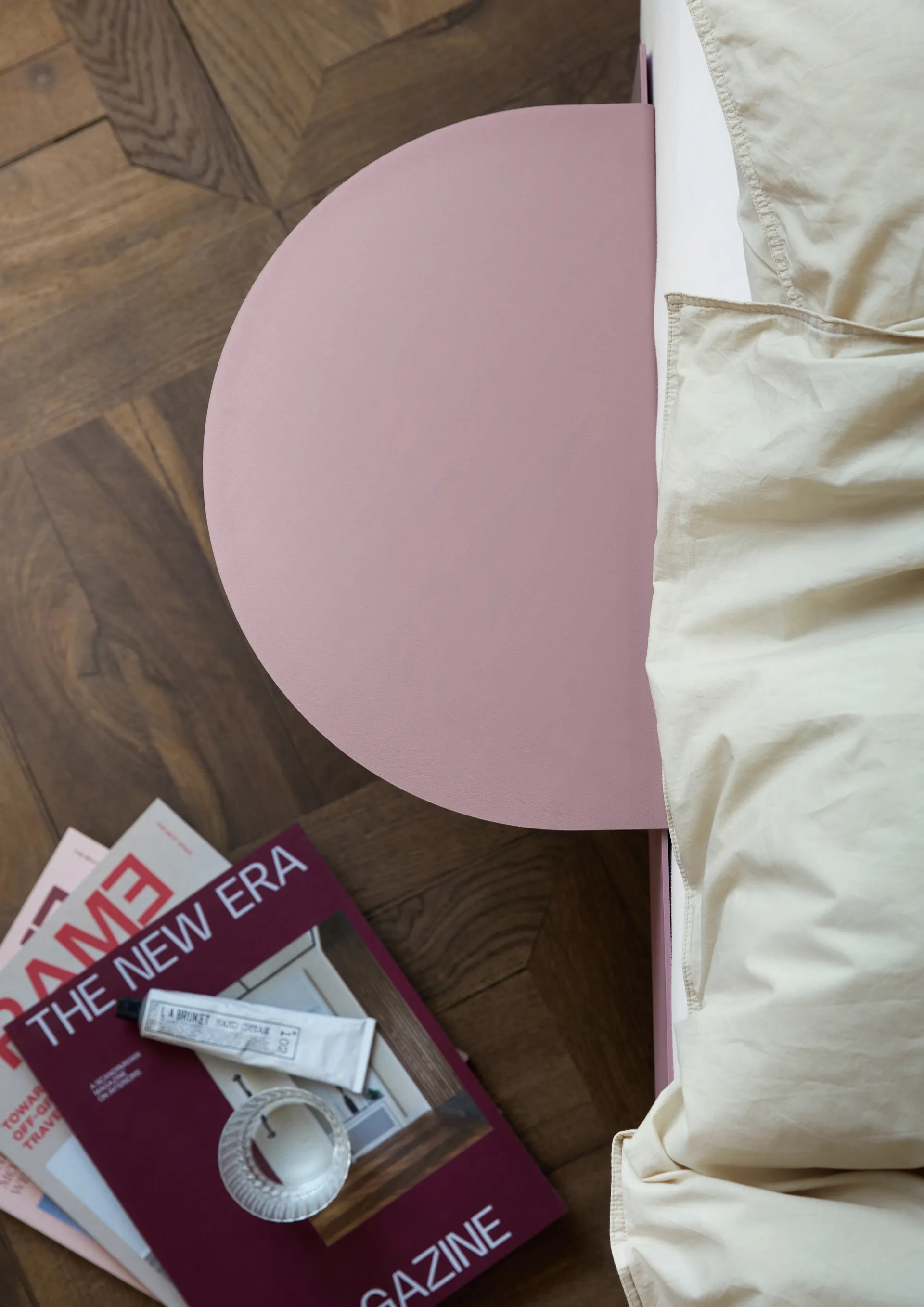 Moebe sängbord 25x40 cm, Dusty Rose MOEBE