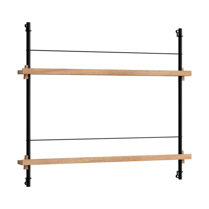 Moebe tidningsställ - Oak-black - MOEBE