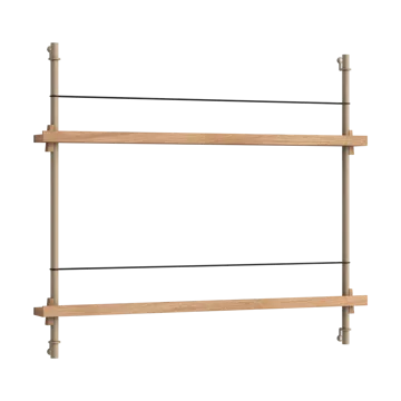 Moebe tidningsställ - Oak-grey - MOEBE