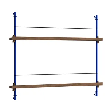 Moebe tidningsställ - Smoked oak-blue - MOEBE