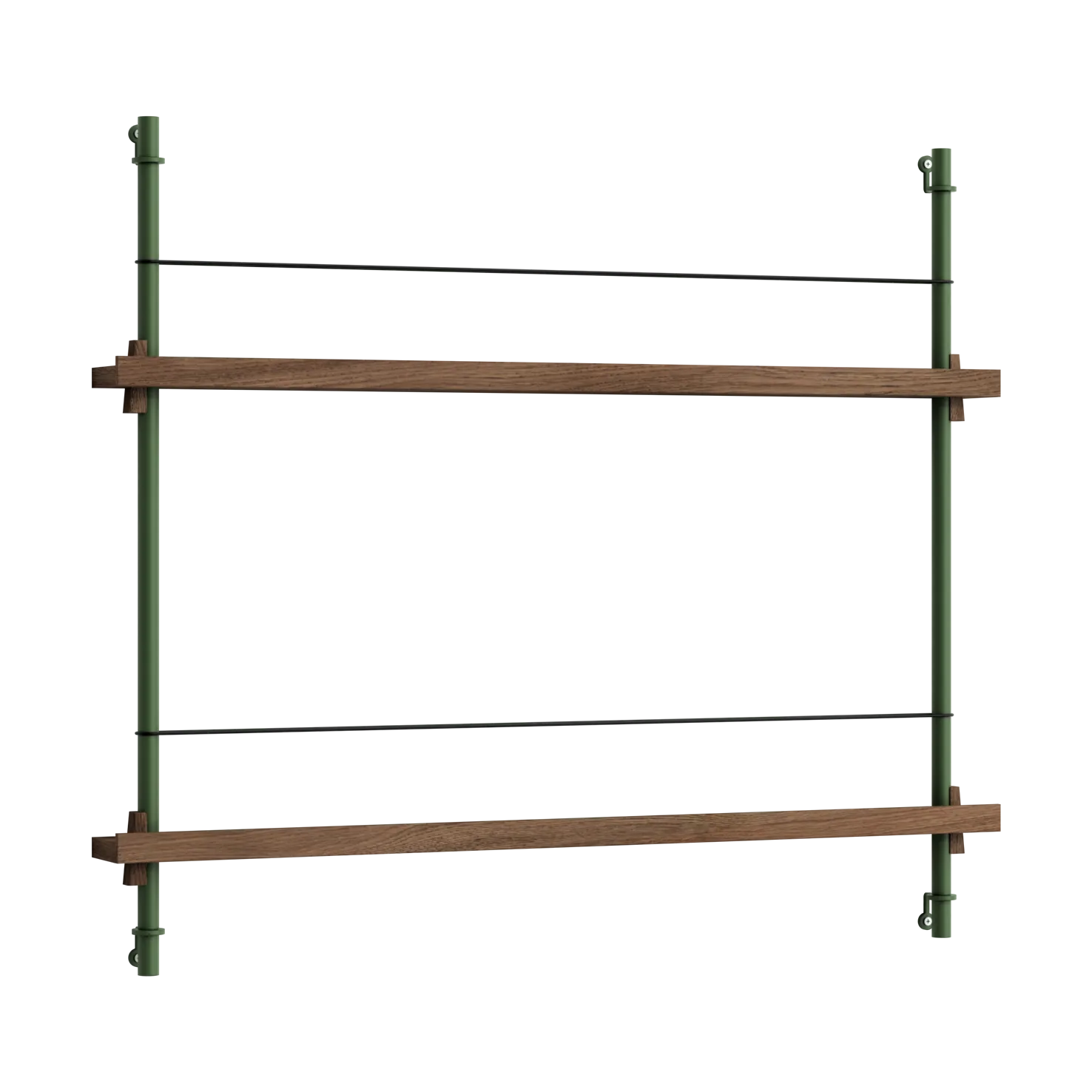 Moebe tidningsställ, Smoked oak-green MOEBE