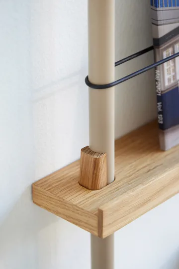 Moebe tidningsställ - Smoked oak-grey - MOEBE