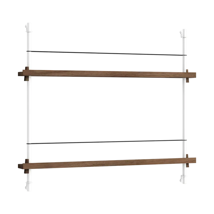 Moebe tidningsställ - Smoked oak-white - MOEBE