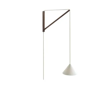 Suspended Wall Lamp vägglampa - Rökt ek-vit - MOEBE
