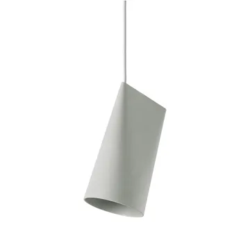 Taklampa keramik 11,2x22 cm - Light Grey - MOEBE