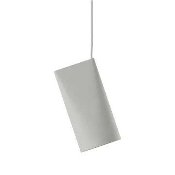 Taklampa keramik 11,2x22 cm - Light Grey - MOEBE