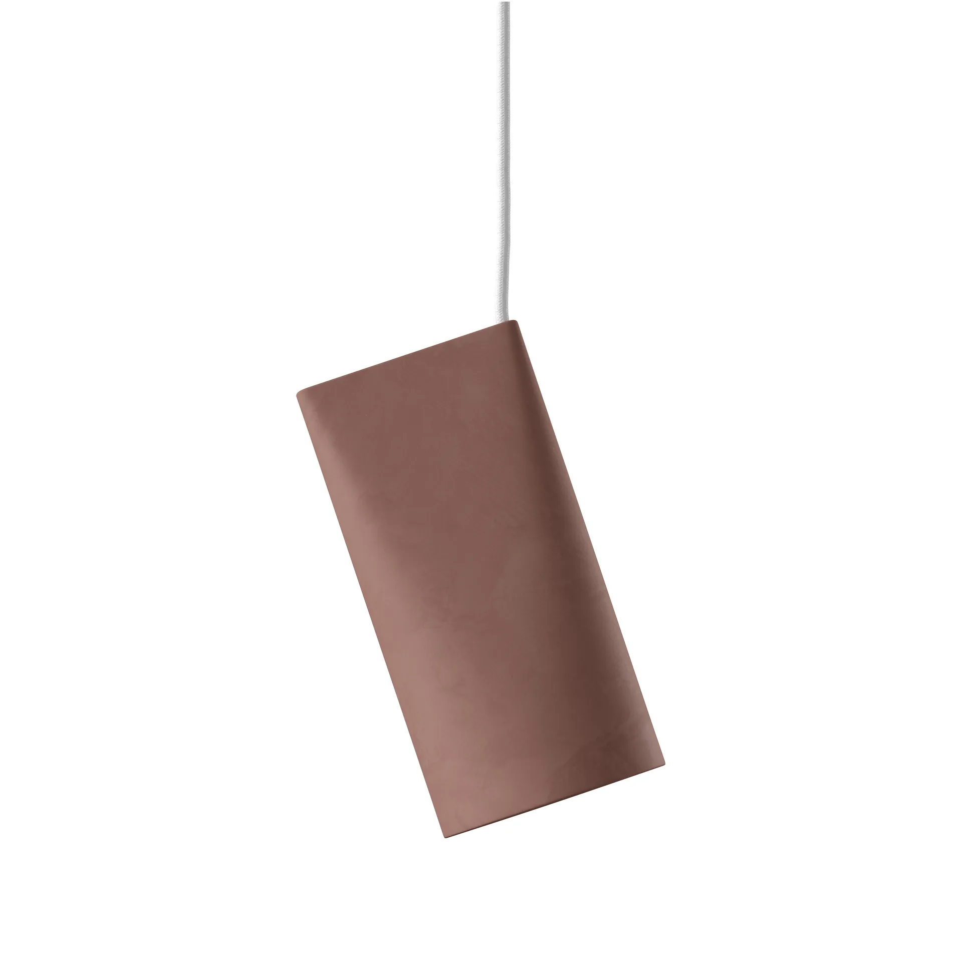 Taklampa keramik 11,2x22 cm, Terra Cotta, Wood MOEBE