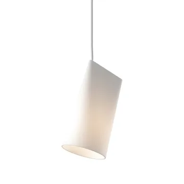 Taklampa keramik 11,2x22 cm - White - MOEBE
