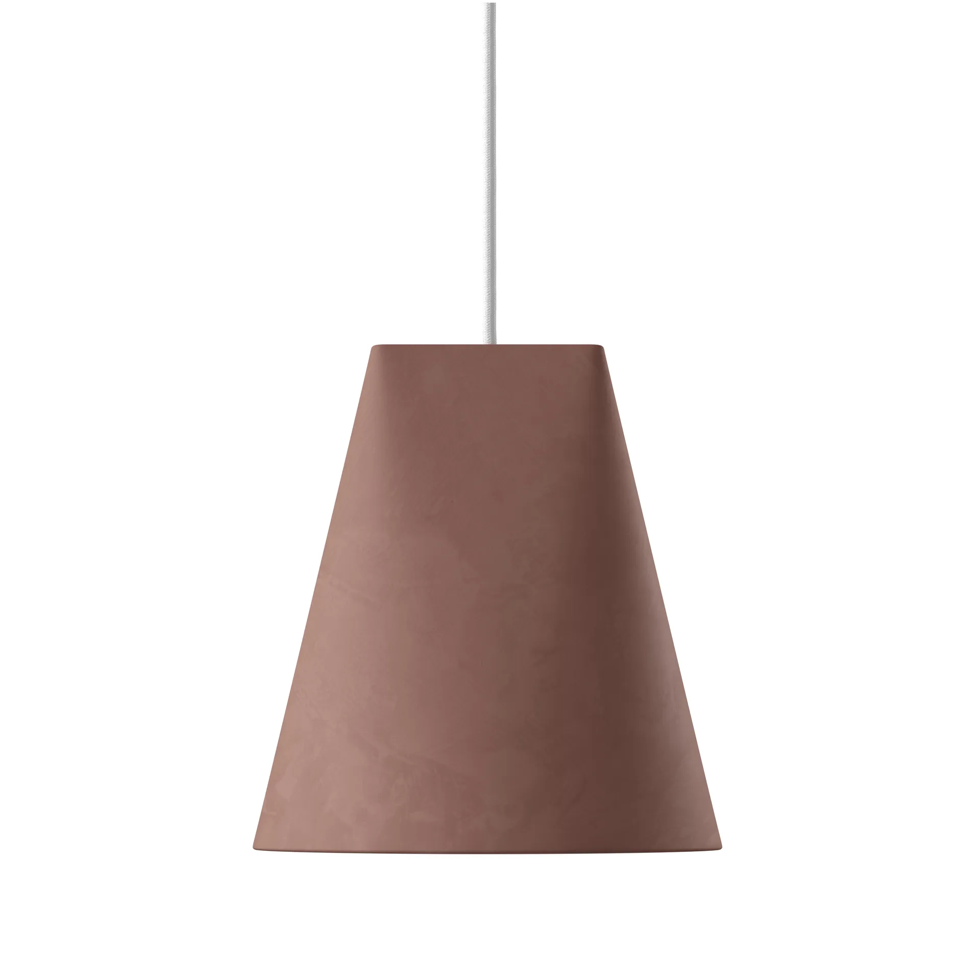 Taklampa keramik 23x23,5 cm, Terra Cotta, Wood MOEBE