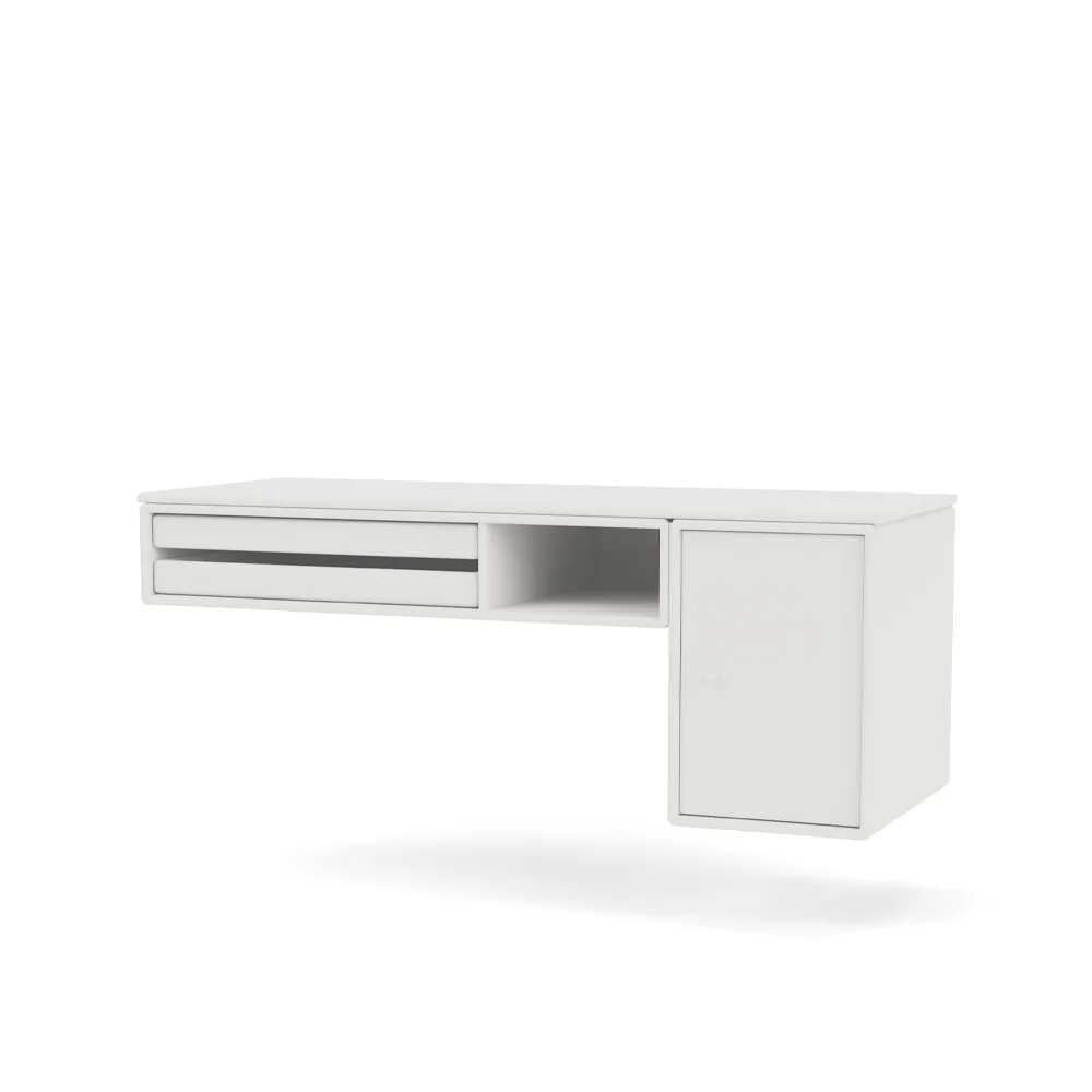 Bureau skrivbord, White 01 Montana