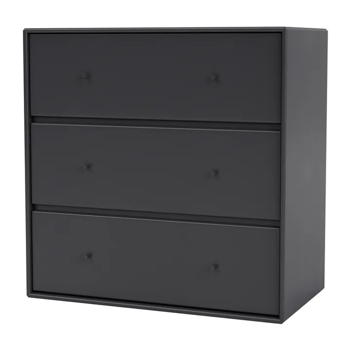 CARRY byrå 3 lådor - Anthracite - Montana