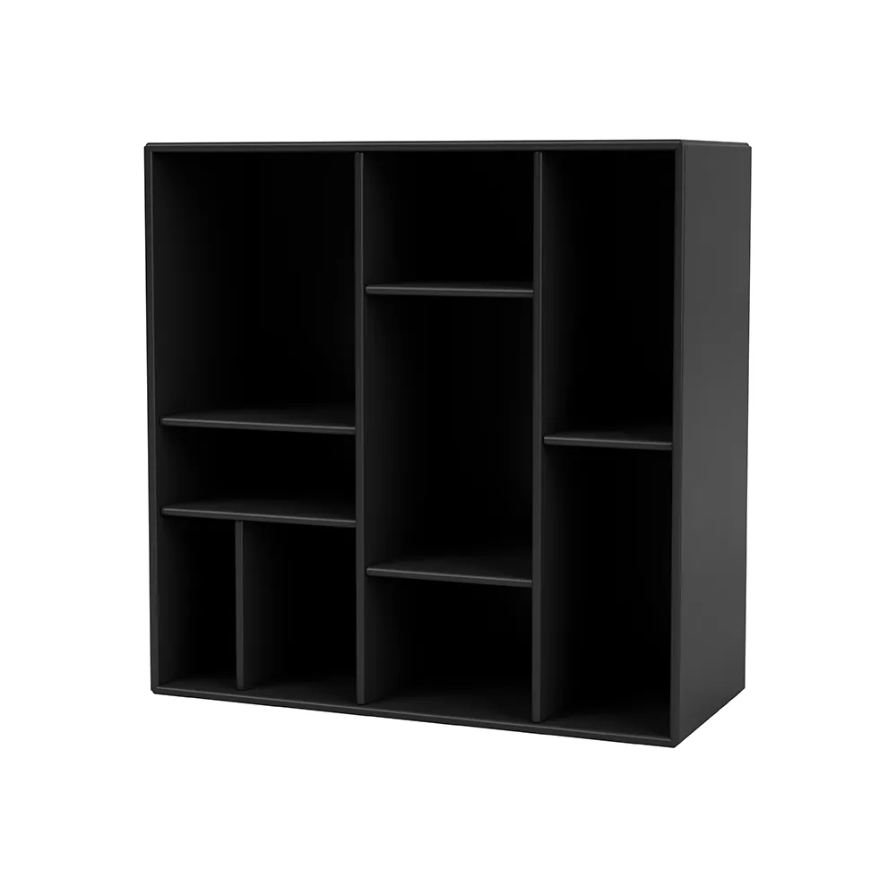 COMPILE dekorativ hylla 69,6x69,6 cm, Black 05 Montana