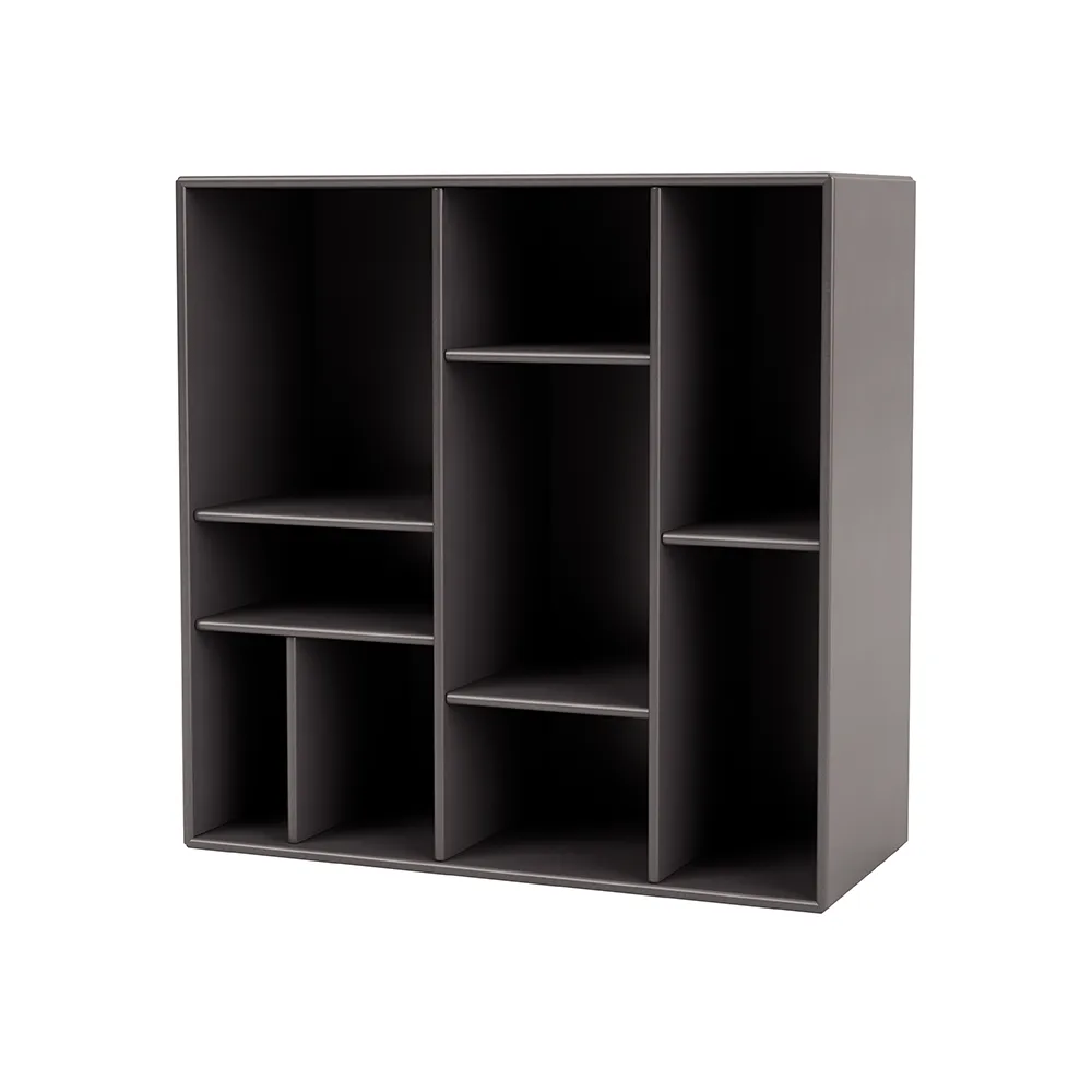 COMPILE dekorativ hylla 69,6x69,6 cm, Coffee 35 Montana