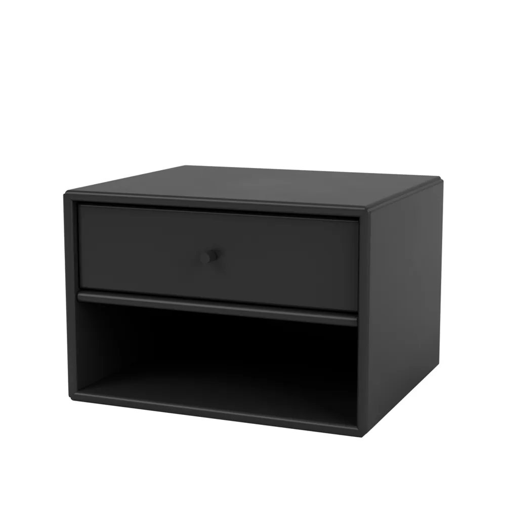 Dash sängbord, black 05, inkl. upphäng Montana