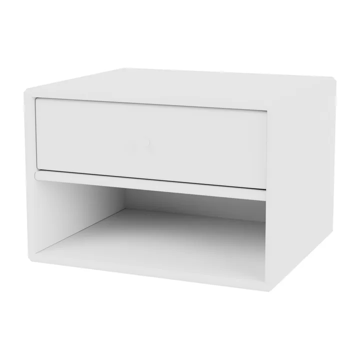 Dash sängbord - New white 101, inkl. upphäng - Montana