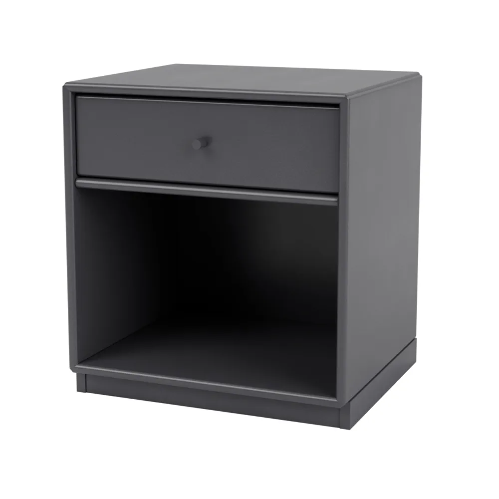 Dream sängbord, coal 36, sockel 3cm Montana