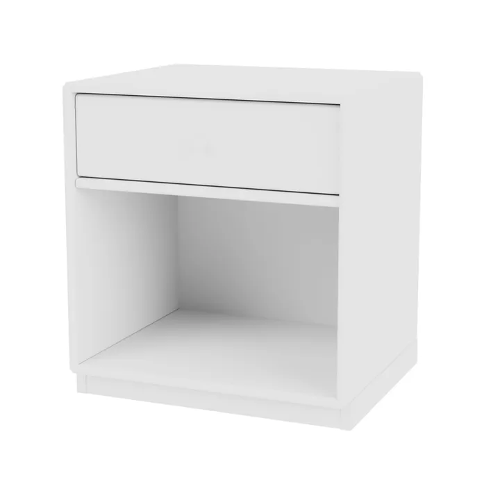 Dream sängbord - new white 101, sockel 3cm - Montana