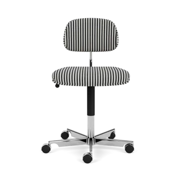 Kevi 2534U kontorsstol - Stripe-aluminium - Montana